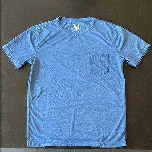 Vuori Heather Blue Short Sleeve Tee